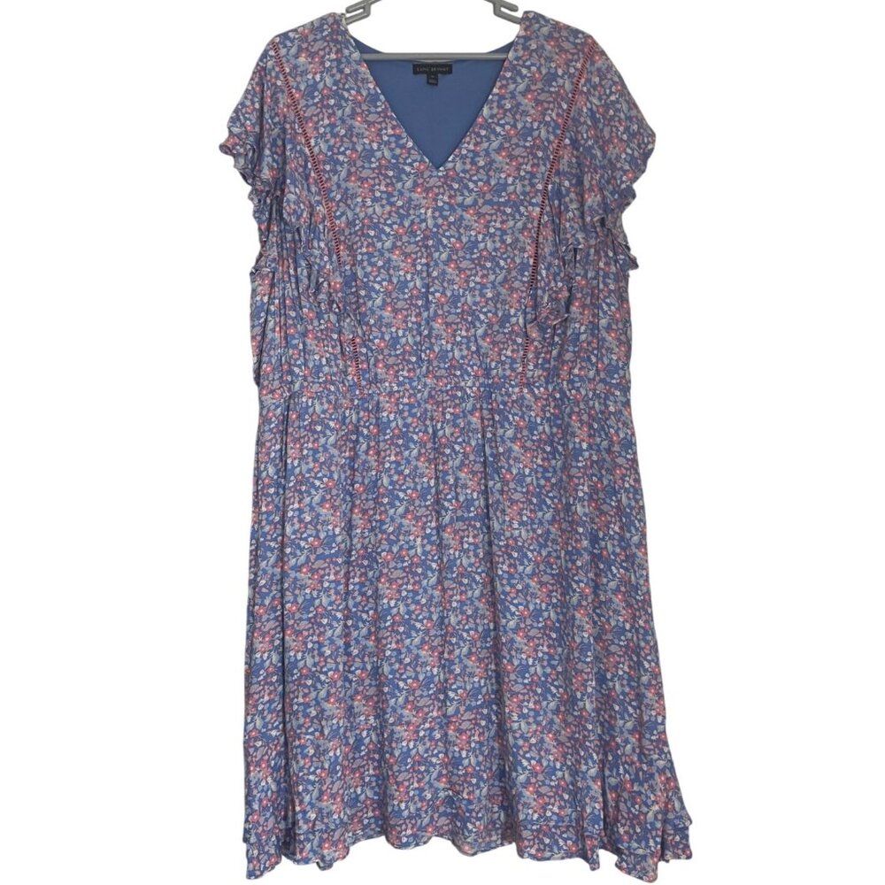 Lane Bryant Floral Mini Dress